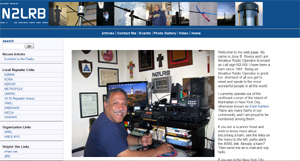 Photo of the N2LRB Website home page